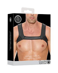 Harnais Puppy Néoprène Noir