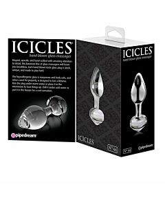 Tapón de cristal transparente - Congelamiento