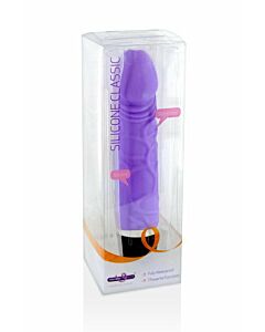 Vibromasseur violet 19cm