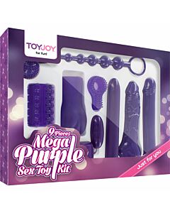 Kit Violet Plaisir Méga 9 Pièces