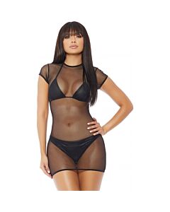 Constraint vestido negro