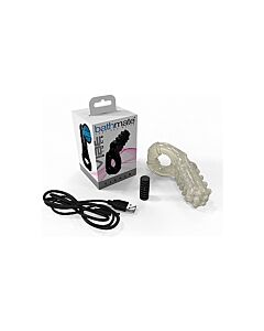 Bathmate anillo vibrador negro negro