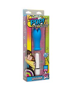 American pop vibrador whaam azul