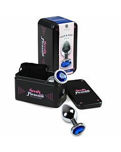 Bouchon en acier bleu