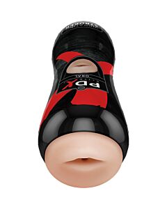 Pdx elite masturbador oral con vibración