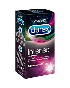 Préservatifs Intense Orgasmic 12 unités: Climax Max