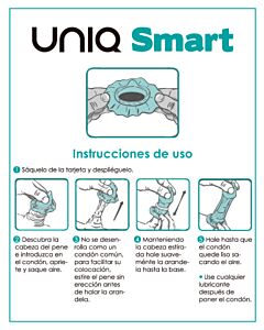 Préservatif Uniq Smart Eco - Pack 3 unités.