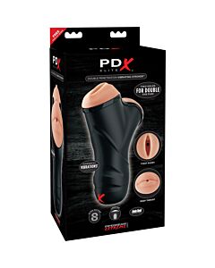 Pdx masturbador de doble penetracion con vibrador