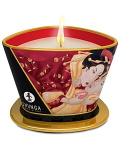 Shunga vela de masaje fresa 170 ml