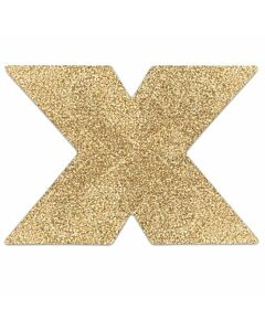 Cache-tétons Flash Croix Or