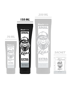 Trou noir - Gel de dilatation anale 150ml