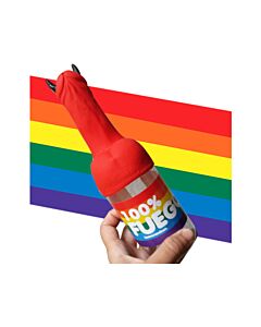 1 Biberon Orgueil LGTBIQ+ Tétine Penis | Feu Fête 100%