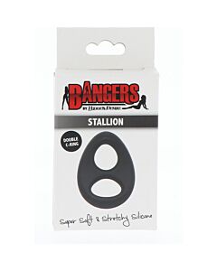 Anneau Étalon Noir - BDSM