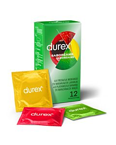 Pack Saveurs Durex 12 unités