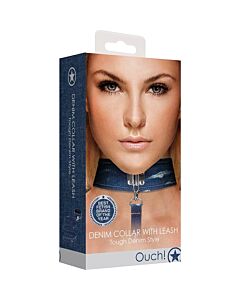 Collier Bleu Denim - Ouch!