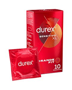 Préservatifs Durex XL Sensitivo 10 unités