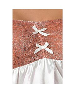 Corail Bébé Satin - Ensemble Lingerie Sexy