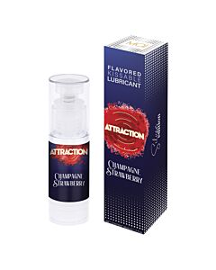 Lubrifiant Fraise Champagne 50ml