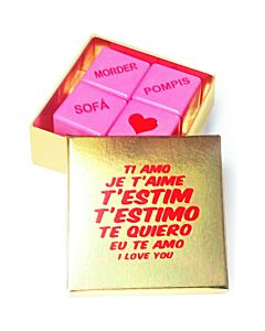 Dés Rose "Amour Linguistique