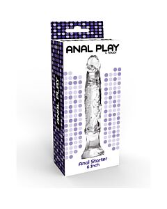 Plug d'Initiation Translucide 12,5cm - Plaisir Anal pour Débutants