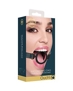 Bouche bâillon Halo Vert - Luxe BDSM