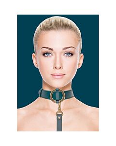 Collier Vert "Halo" BDSM
