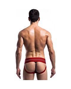 Jockstrap large classique large - rouge