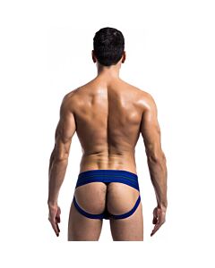 Jockstrap large bleu classique fétiche - Sex Shop