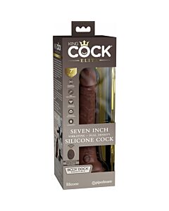 7 Pouces 2 Densité Vibe Cock - Marron