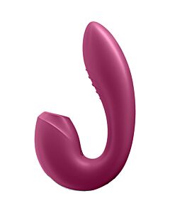 Satisfyer Sunray Stimulateur et Vibromasseur App Rouge - Sex Shop