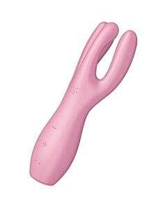Satisfyer Threesome 3 Vibromasseur Rose - 3 Moteurs Puissants