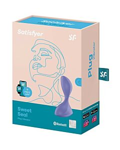 Satisfyer Sweet Seal Plug Vibromasseur App Violet - Sex Shop en ligne