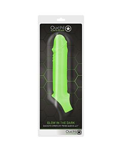 Housse pour pénis fluorescente Glow in the Dark Ouch!
