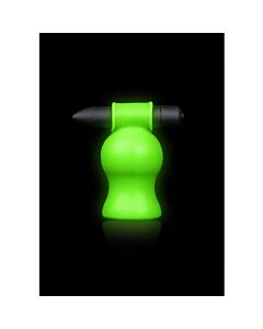 Aïe ! Masturbateur avec Vibrations Fluorescentes - Lumineux dans l'Obscurité