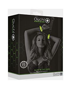 Kit de bondage pour porte Glow in the Dark - Ouch!