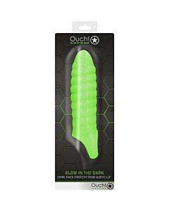 Housse pour pénis Glow in the Dark - OUCH!