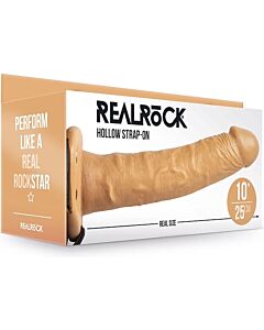 Realrock Harnais Creux sans Testicules - 10"/24,5 cm