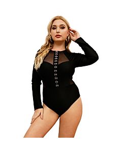 Body Mesh 3XL - Séduction Noire