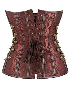 Faiza Marrón - Corset 6XL Court