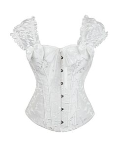 Corset Céleste Blanc - Toutes les Tailles