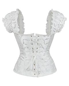 Corset Céleste Blanc - Toutes les Tailles