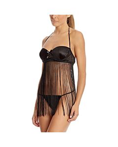 Ensemble Violet à Franges