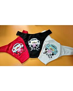 Culotte "Just Married" Noire