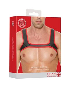 Harnais Rouge Puppy Love