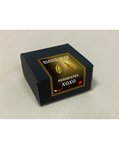 Boucles doreilles Baiser Doré