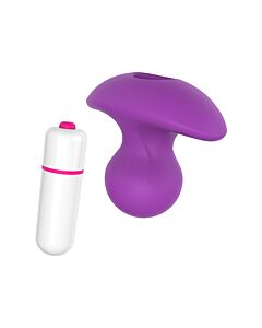 Bouton de Plaisir Violet - Plug Vibrant