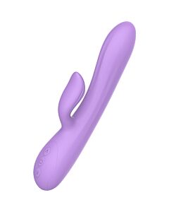 Duo Flex - Vibromasseur Violet avec 2 Moteurs
