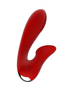 Vibromasseur Clitoris Rouge Dual