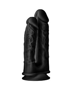 Double Dildo RealFeel - Noir