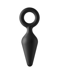 Anneau Plug Fantastique - Silicone Noire